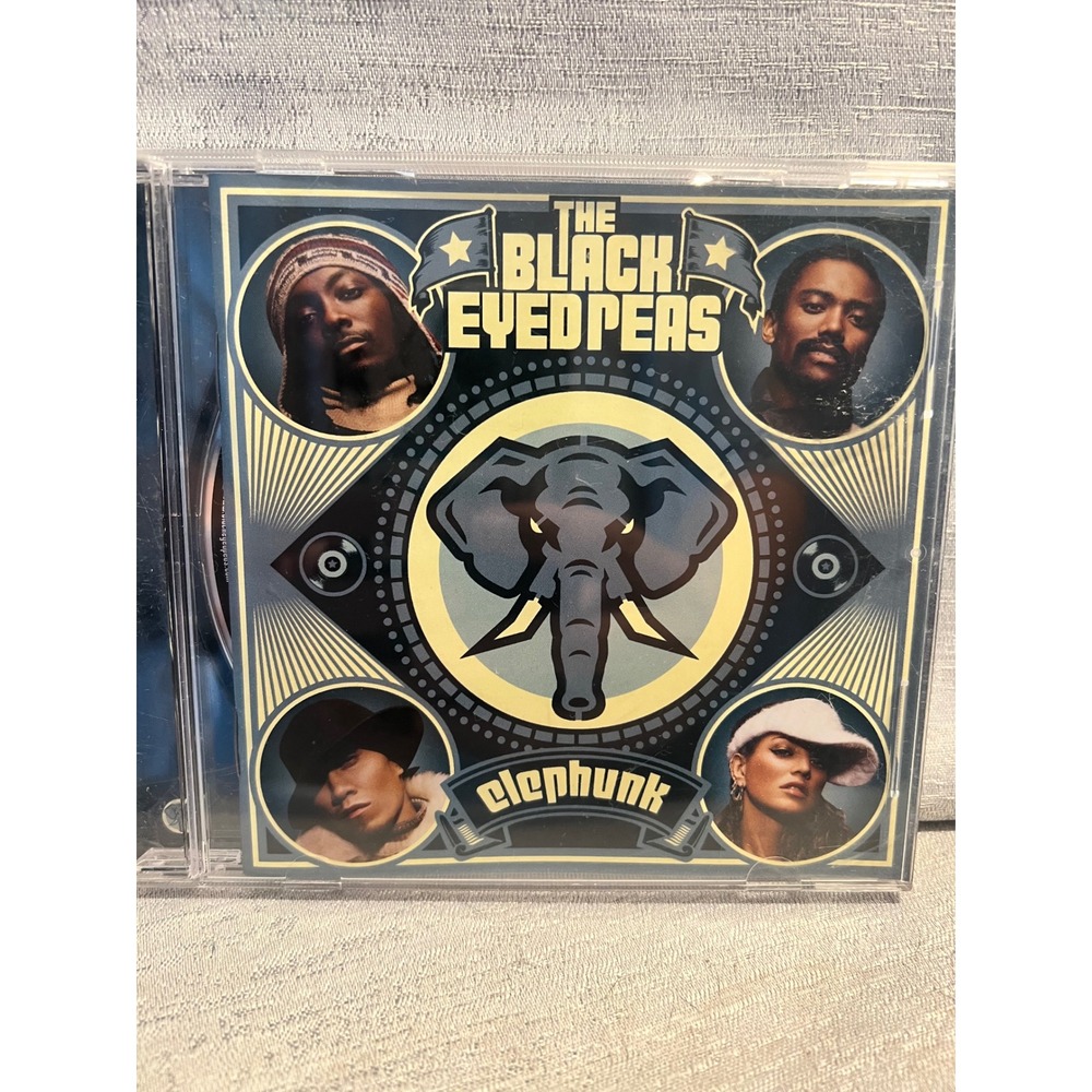 Black Eyed Peas Elephunk CD 2003 Album Where Is The Love Fergie Hip Hop Pop